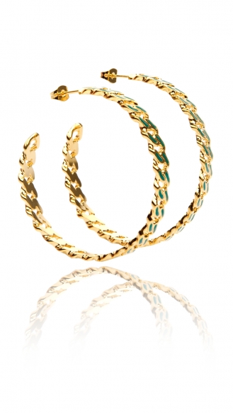 ACCESSORIES - WAIKIKI GOLD PLATED EARRINGS