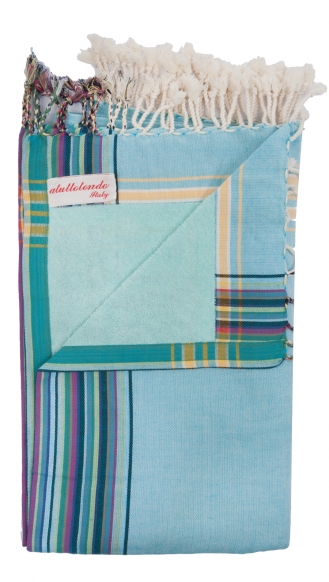 CLOTHES - KIKOY SOLID BEACH TOWEL IN COTTON
