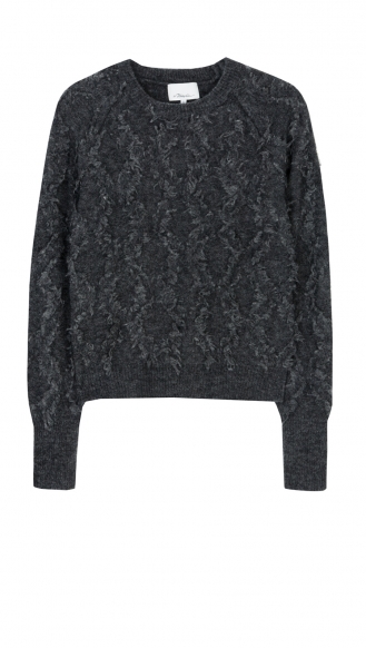 SALES - LS PULLOVER IN DESTROYED DIAMOND