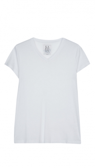 CLOTHES - LOOSE FIT V NECK TEE