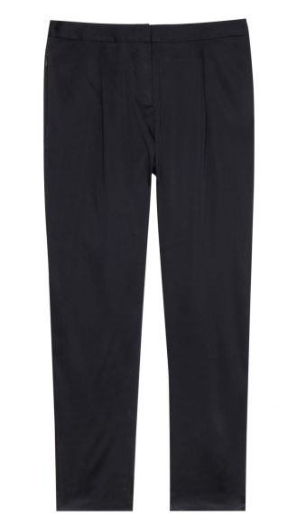 CLOTHES - STRETCH POLY SATIN FRONTPLEAT TROUSERS