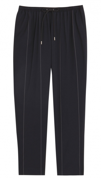 PANTS - TAPERED TRACK PANT WITH TAILORED WAISTBAND