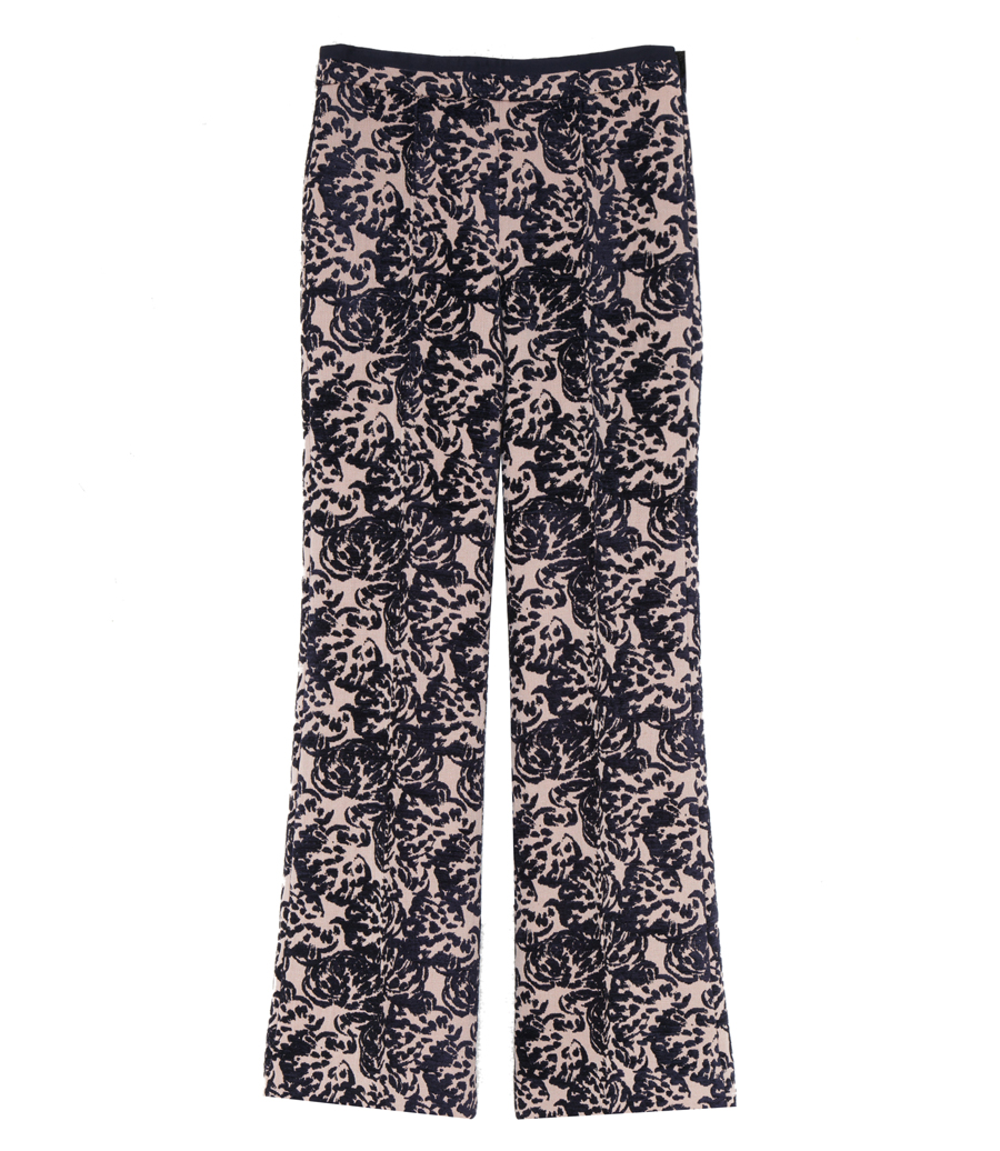 VICTORIA BECKHAM - TAPESTRY FLARED TROUSERS