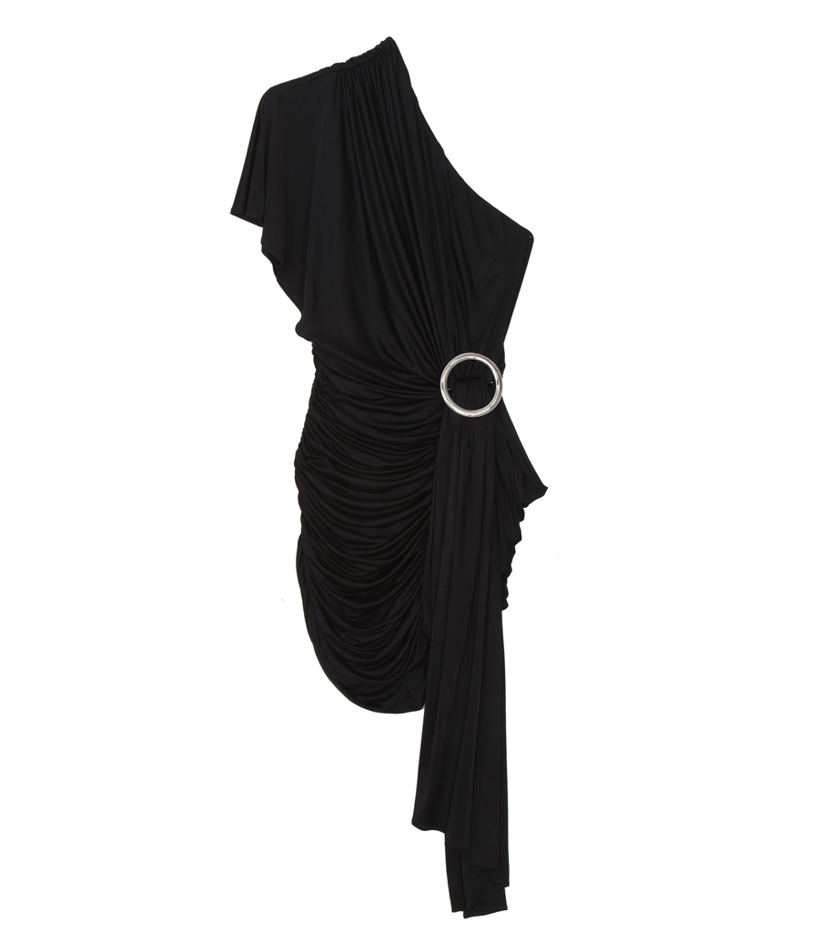 REDEMPTION - JERSEY ONE SHOULDER DRESS
