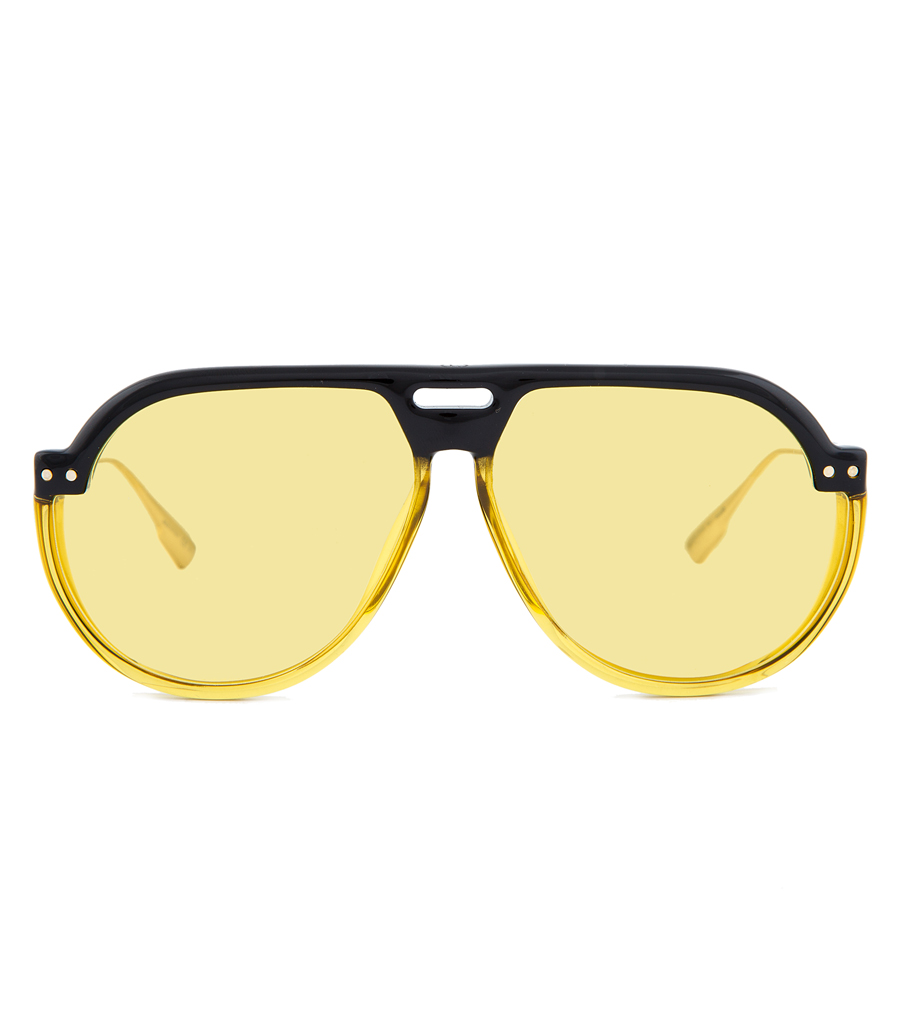 yellow dior sunglasses