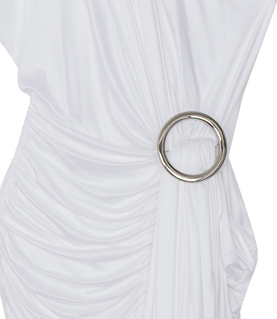 JERSEY ONE SHOULDER DRESS
