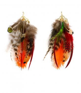 FEATHER COLLECTION FOR SOHO-SOHO - FEATHERS EARRINGS 03