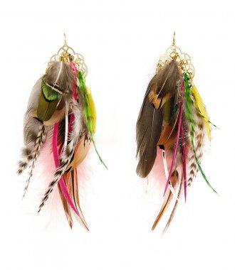 FEATHER COLLECTION FOR SOHO-SOHO - FEATHERS EARRINGS 04