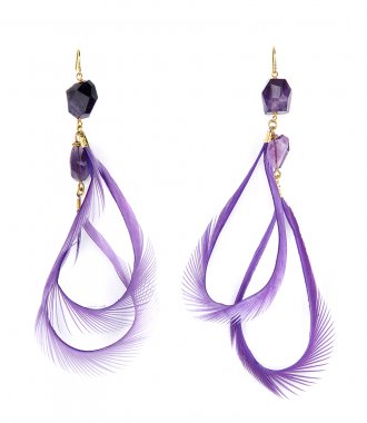 FEATHER COLLECTION FOR SOHO-SOHO - HERONS EARRINGS 04